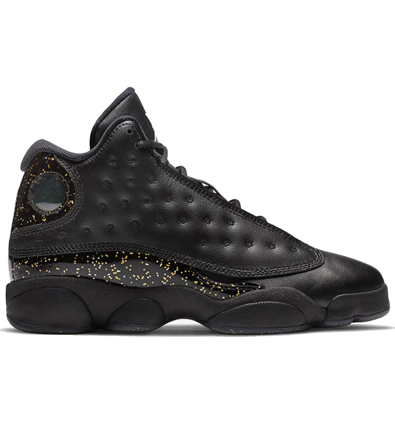 Jordan Noir Et Doré Sneakers Jordan 13 Chaussures Jordan 13