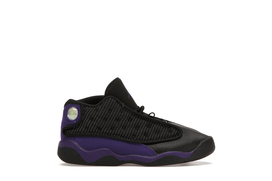 Pre-owned Jordan 13 Retro Court Purple (td) In Black/court Purple-white