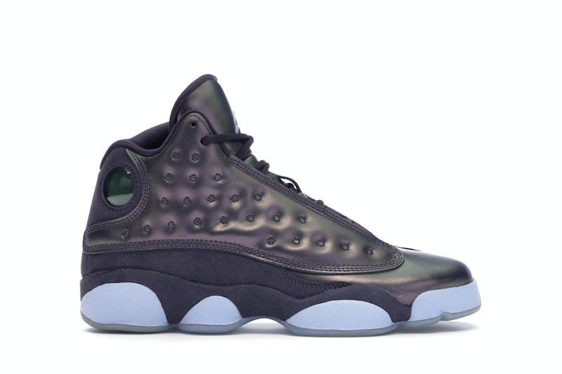 Pre-owned Jordan 13 Retro Sneakers In Dark Raisin/hydrogen Blue In Multi