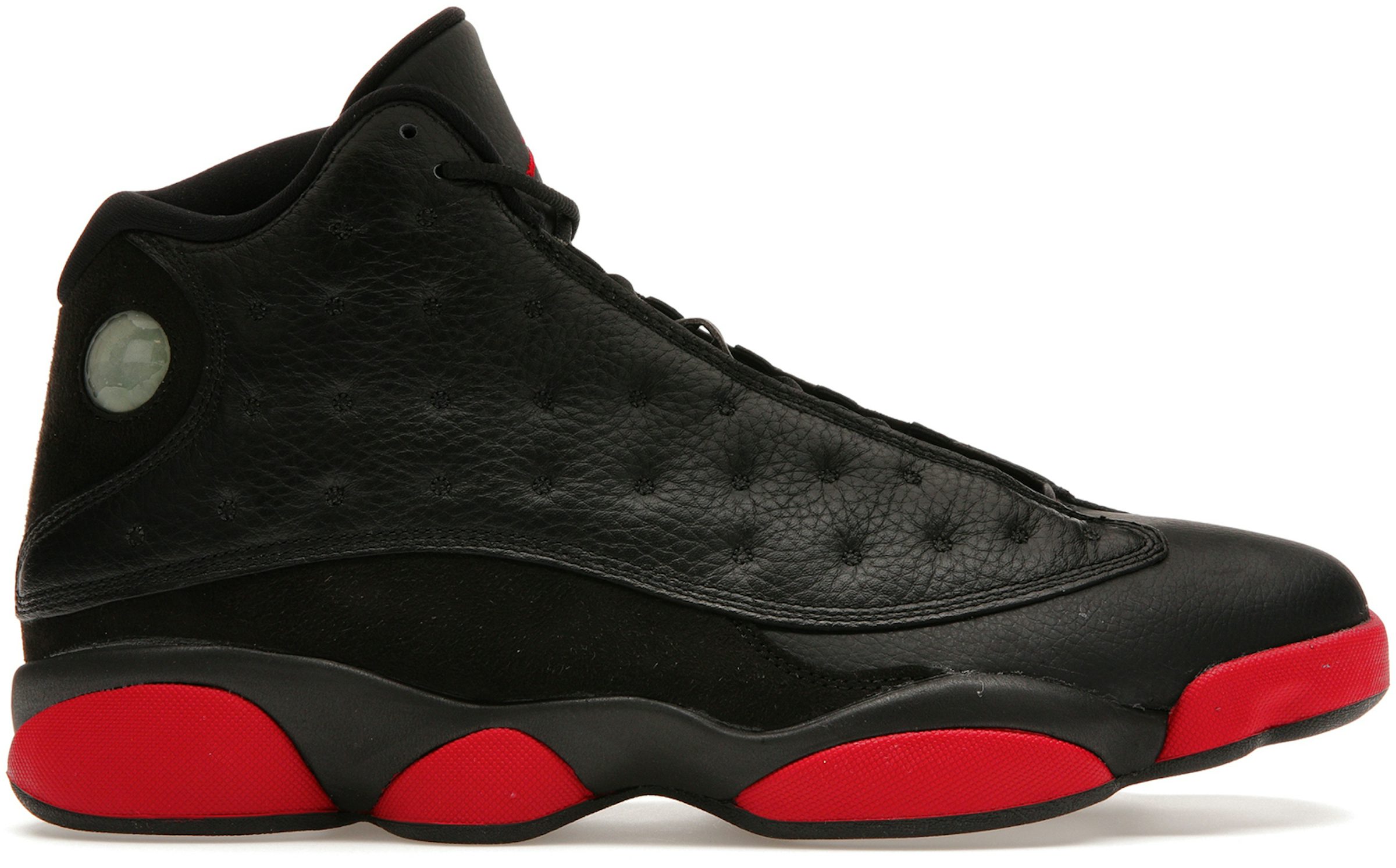 Air Jordan 13 Retro Dirty Bred Men's Shoe - Black/Gym Red/Black - 11.5
