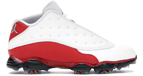 Jordan 13 Retro Golf Cleat White Red
