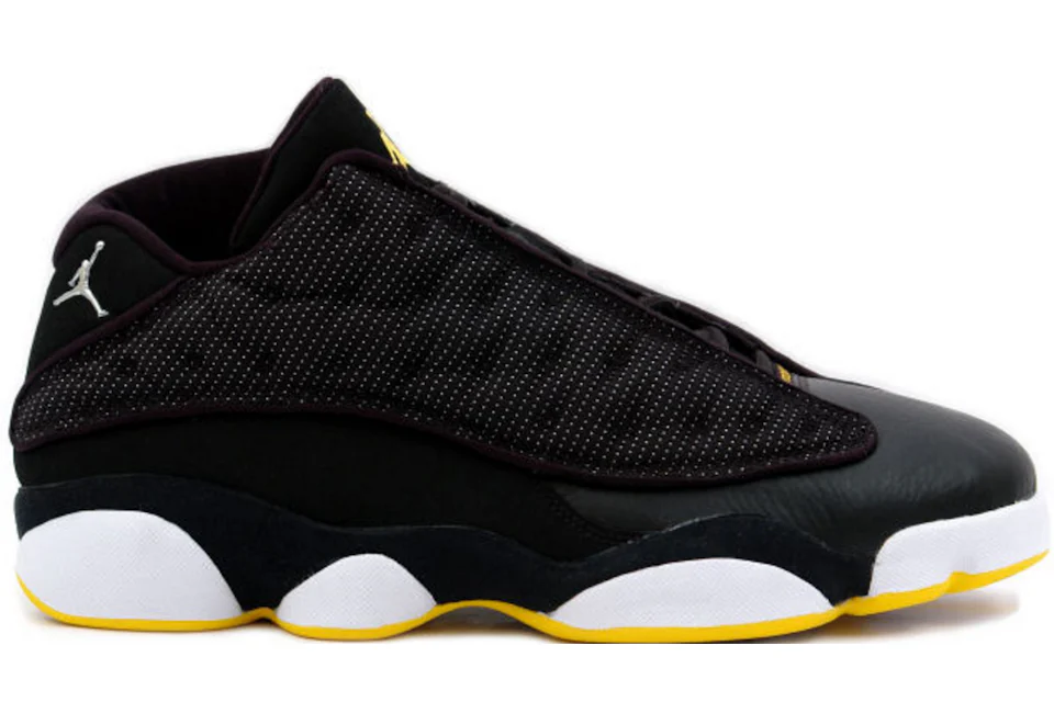 Black yellow hotsell jordan 13