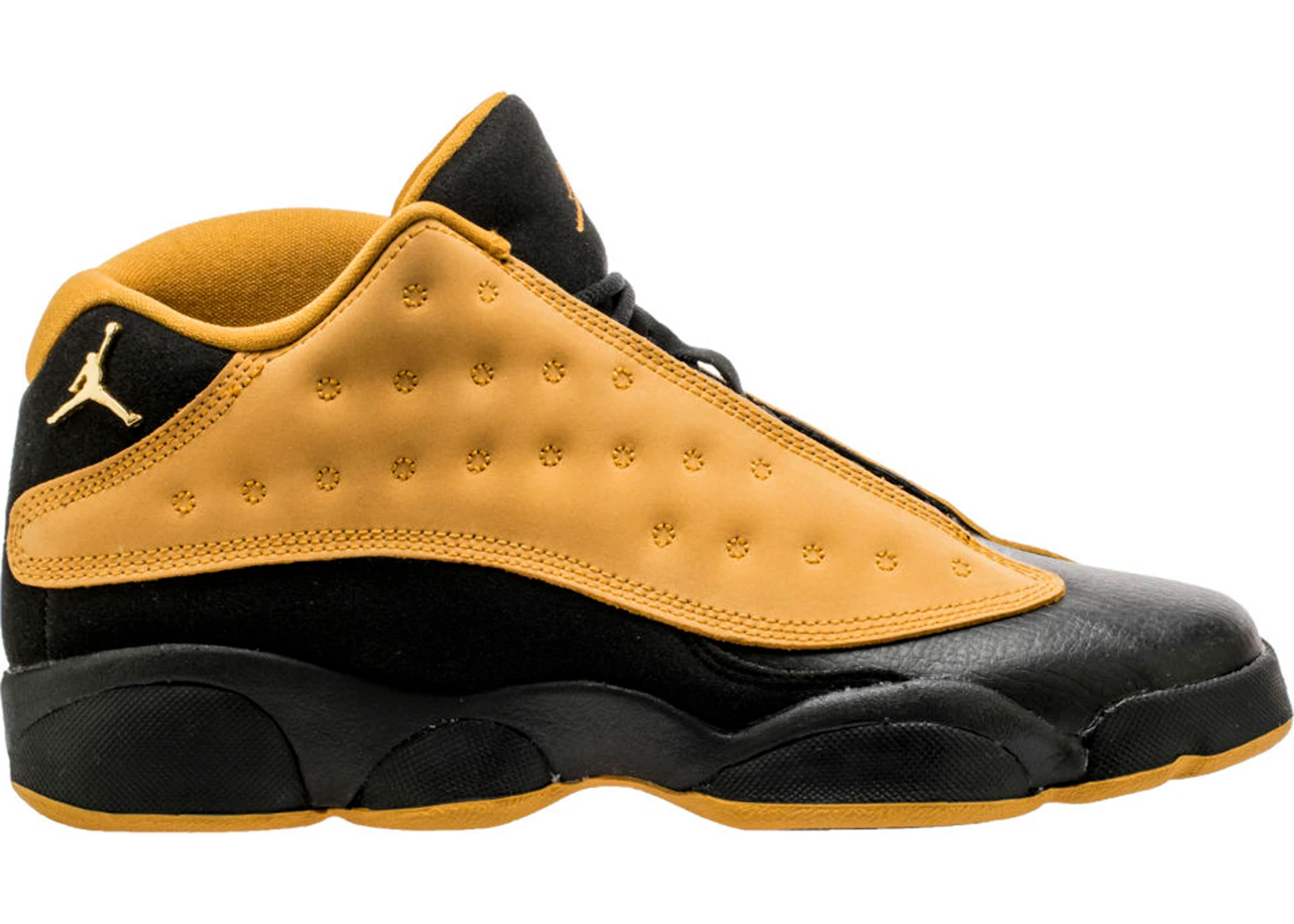 Jordan 13 sales black and yellow