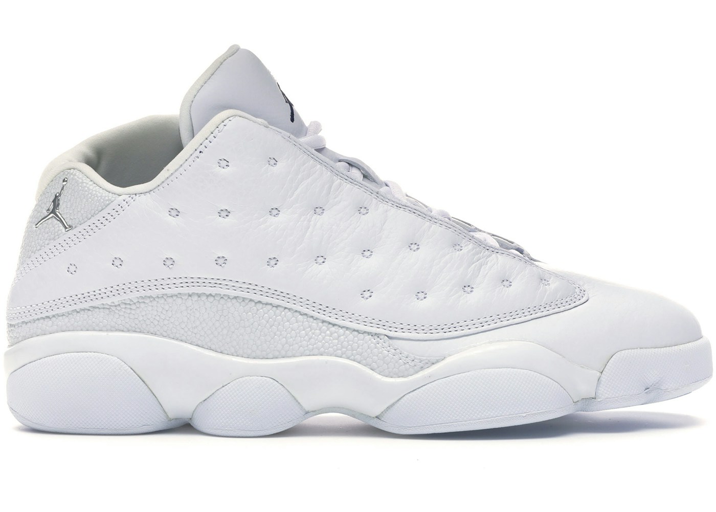 Jordan 13 Retro Low All White 103 Jordan 13 Retro Low All White 103