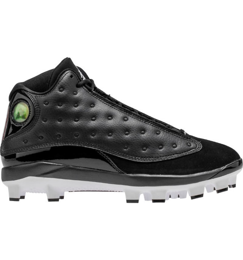 Jordan 13 Retro MCS Cleat Black Men s AJ8016 001 US