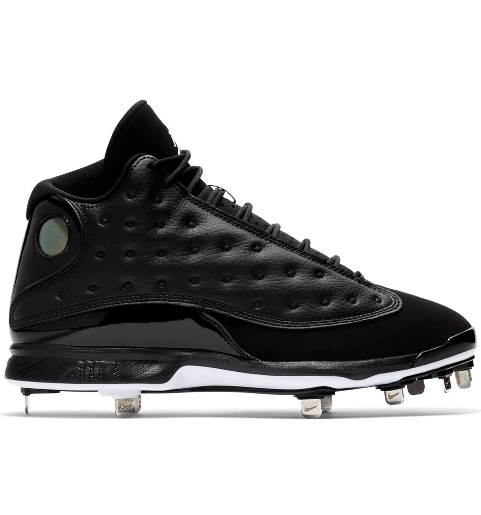 All black top retro 13s