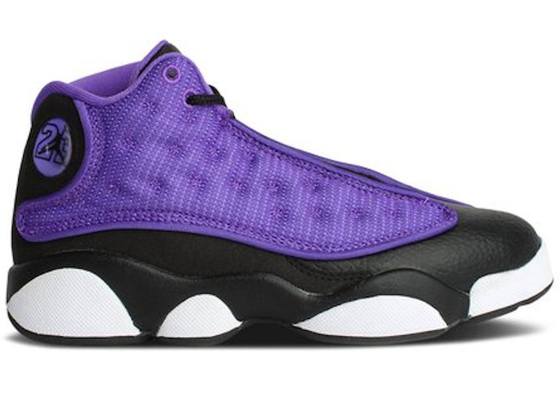 Jordan 13 hotsell purple and black