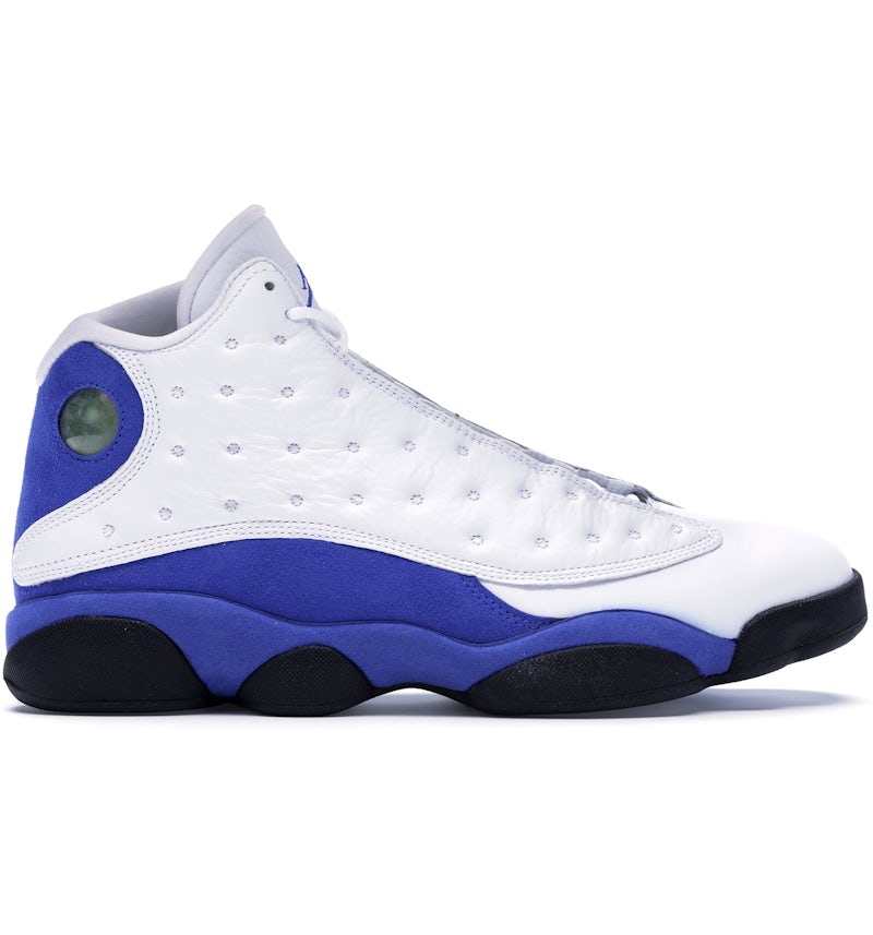 Jordan 13 Retro White Hyper Royal Black Men's 414571-117 US