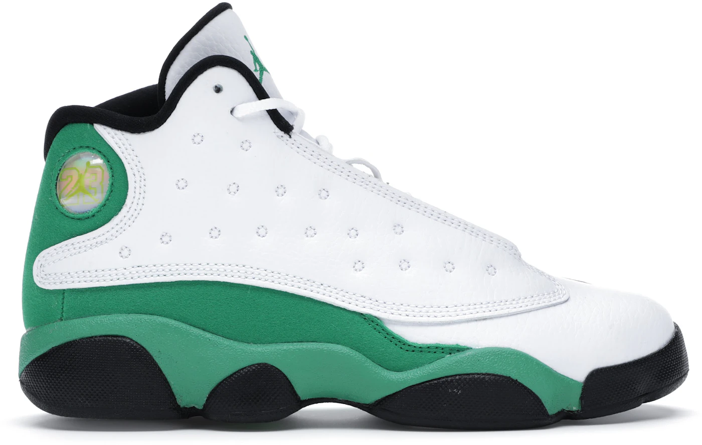 Jordan 13 Retro White Lucky Green (PS) Kids' - 414575-113 - US