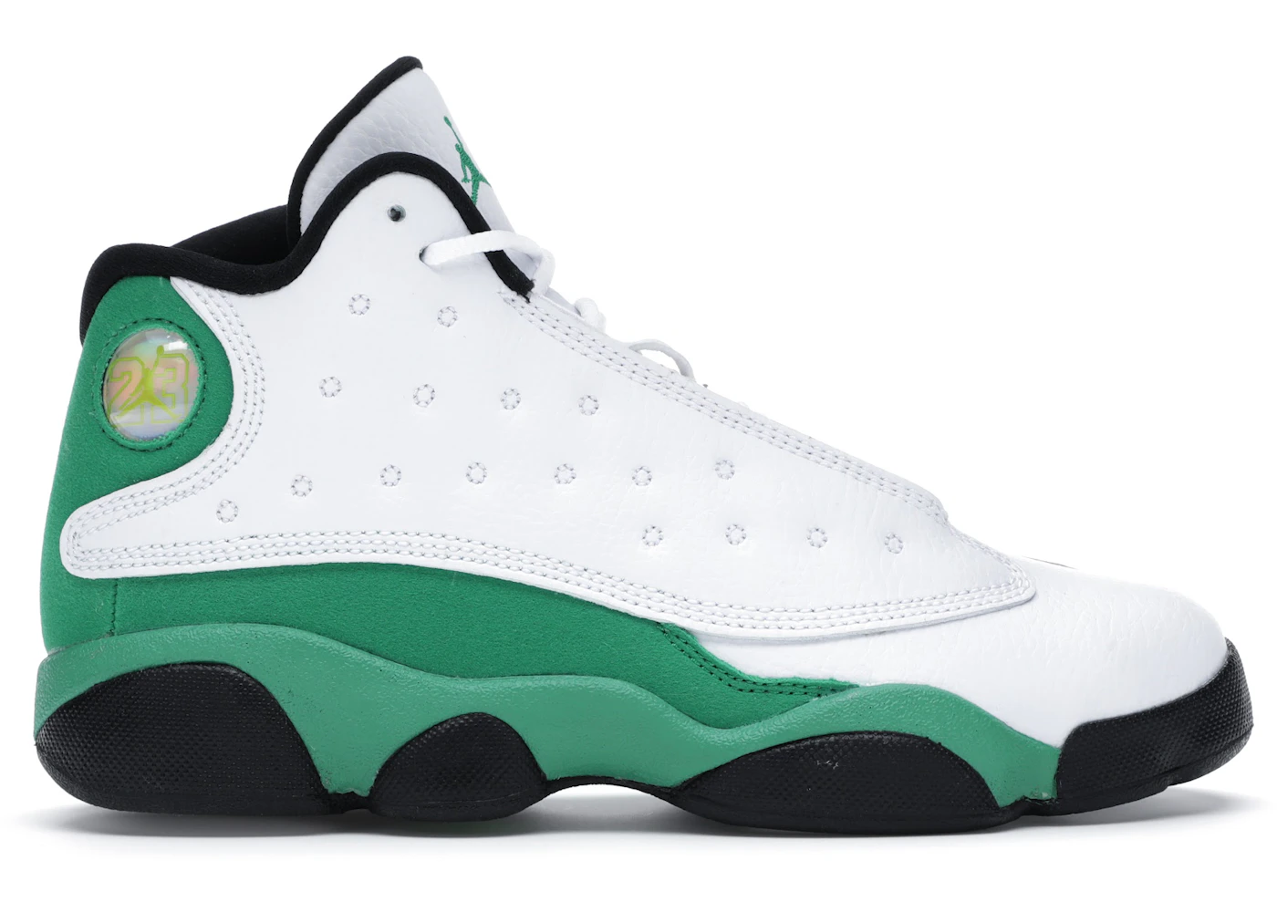 Jordan 13 Retro White Lucky Green (PS) 414575-113 US