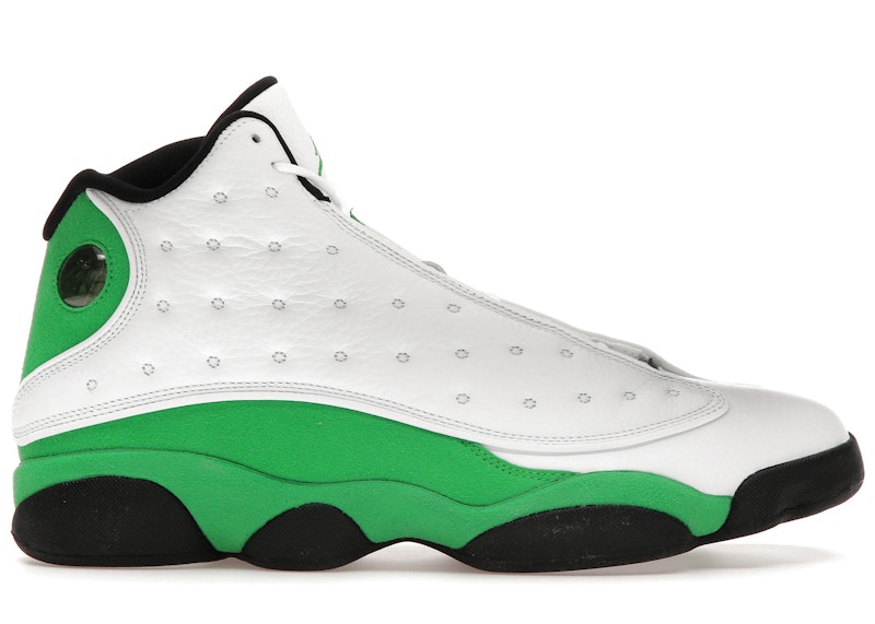 jordan 13 black with green