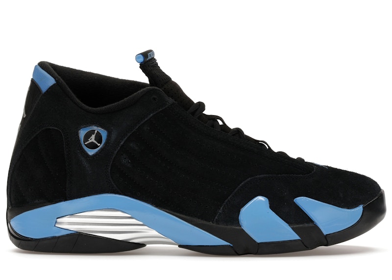 Air Jordan 14 Retro 'Black University Blue' | Men's Size 13 - 487471-007