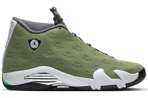 Jordan 14 Retro Oregon Ducks PE Green Men's Sneakers US