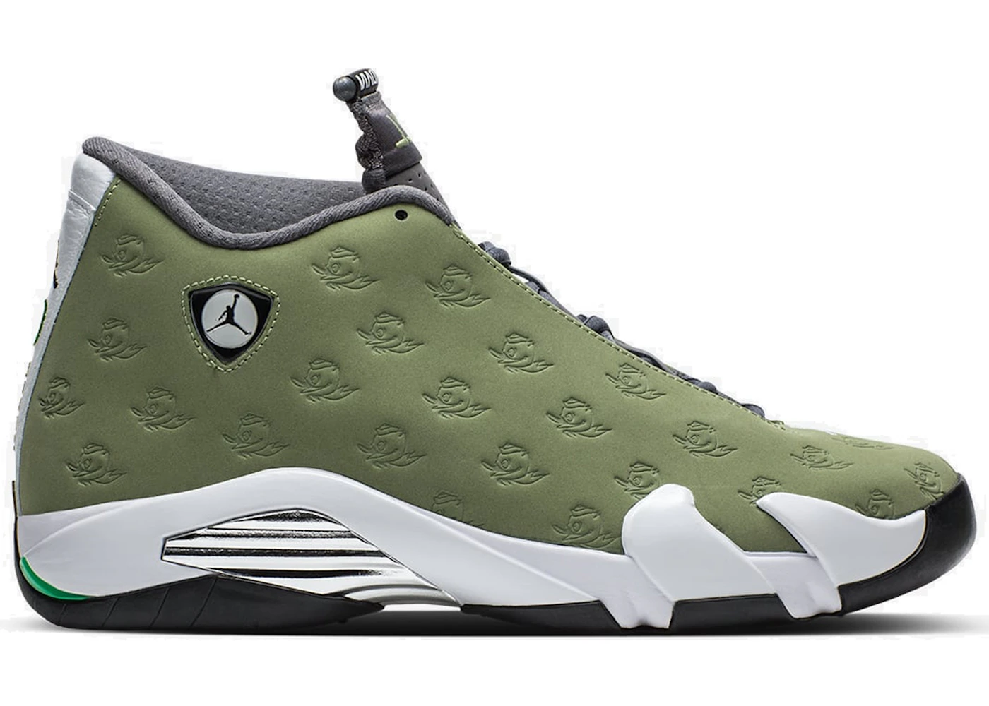 Retro 14 green hotsell