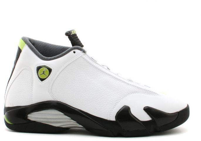 green and white 14s
