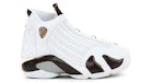 Jordan 14 Retro Weiß Dunkel Asche