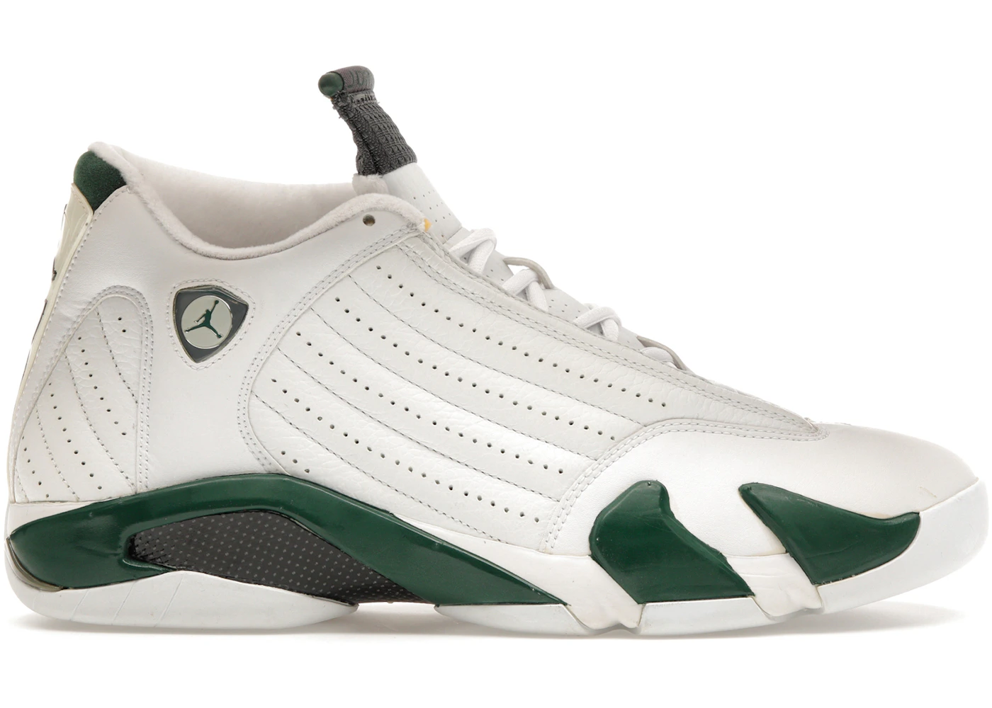 Air Jordan Xiv Low Jordan 14 Retro White Forest Green Men's 311832