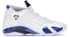 Jordan 14 Retro Weiß Hyper Königsblau