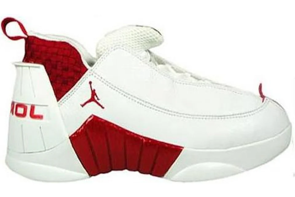 Jordan 15 OG Low White Red