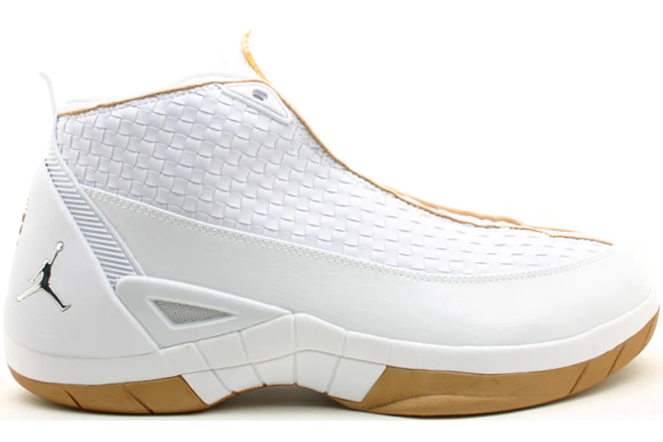 Jordan 15 SE White Gold Men s 317112 103 US