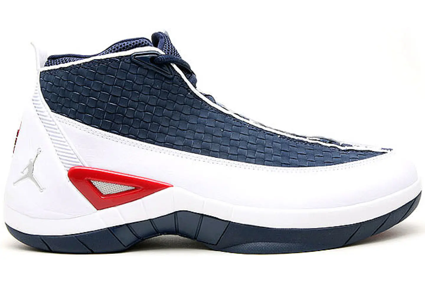 Jordan 15 SE White Navy Red Men's - 317112-161 - US