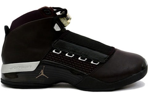 Jordan 17 Negro Metálico Plateado (2002) Hombre 302720-041 US