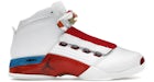 Jordan 17 OG Blanc Varsity Rouge