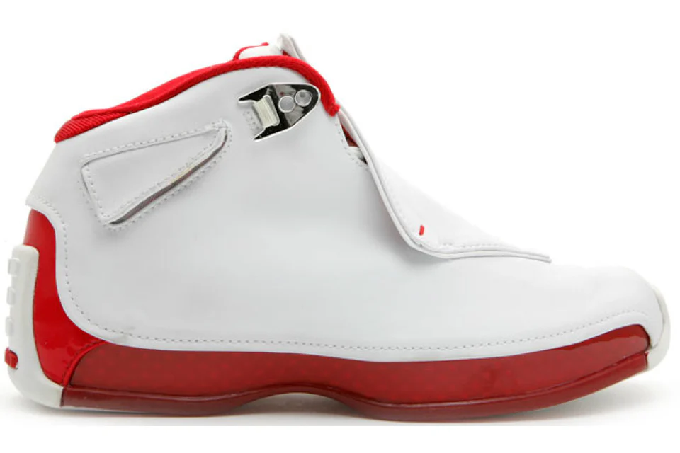 Jordan 18 white deals red