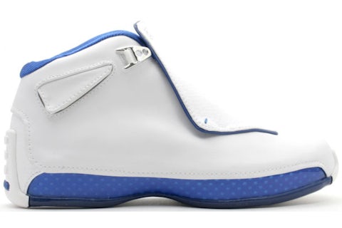Jordan 18 White Sport Royal GS 305886 101 US