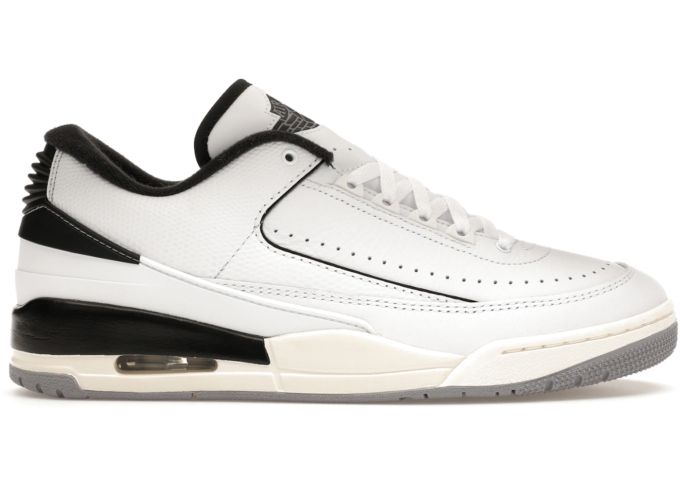 Jordan 2/3 White Black Men's FD0383-100 US - Main Image