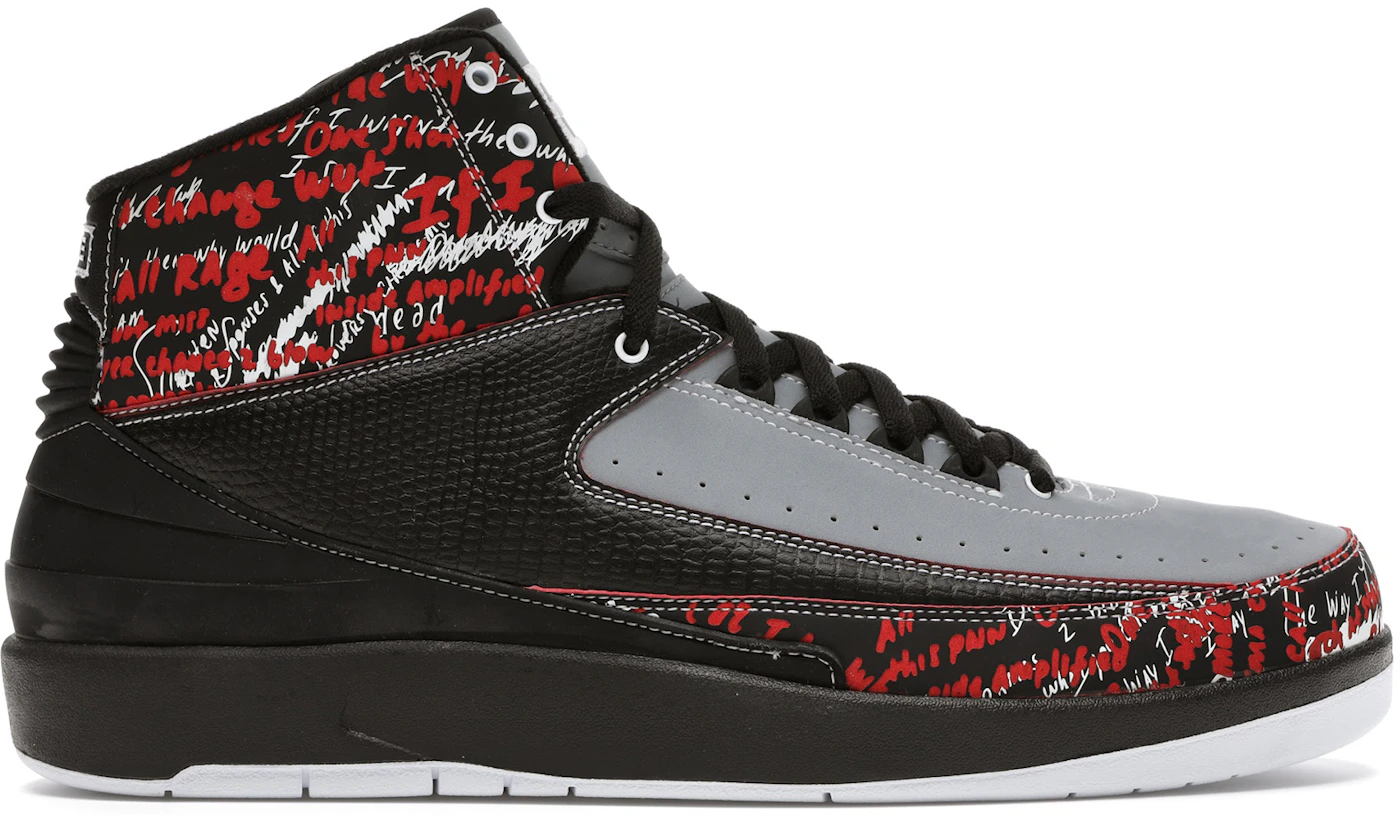 🦄1of313 RARE 2008 Nike Air Jordan 2 EMINEM size 8.5 w/RECEIPT unc
