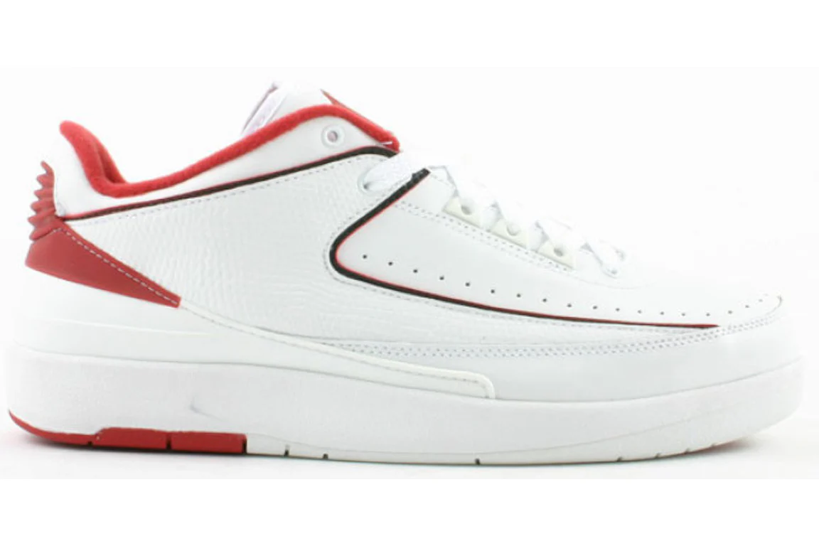 Jordan 2 Retro Low White Varsity Red Men's - 309837-101 - US