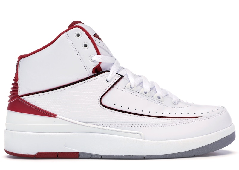 Jordan 2 Retro White Red (2014 