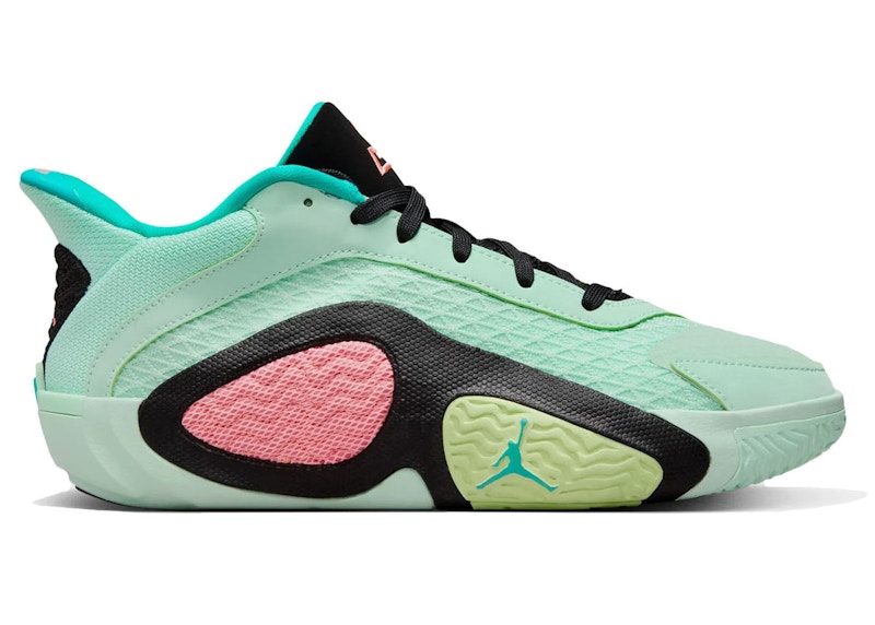 Pre-owned Jordan 2 Tatum Vortex Sneakers In Mint Foam/lava Glow/black