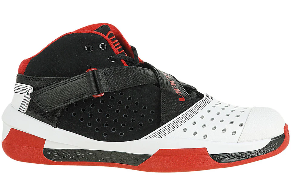 Jordan 2010 Outdoor White Red Black Men s 407744 101 US