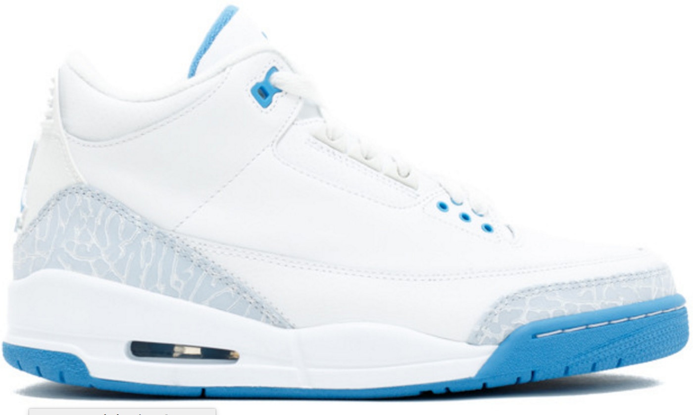 Jordan 3 Retro Harbor Blue W 142 Jordan 3 Retro Harbor Blue W 142
