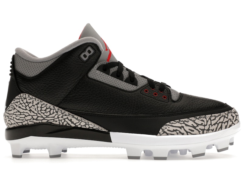 Jordan 3 Mid Retro MCS Black Cement Men s FZ8627 001 GB