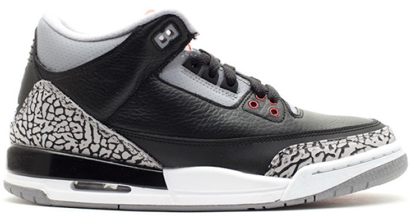 Jordan 3 Retro Black Cement (2011) (GS) Kids' - 398614-010 - US