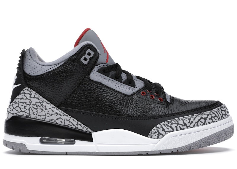 air jordan 3 black cement