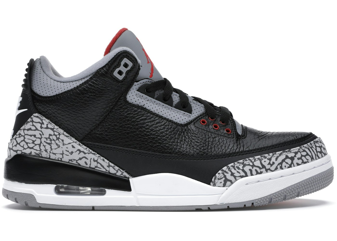 Jordan 3 Retro Black Cement (2018) - 854262-001