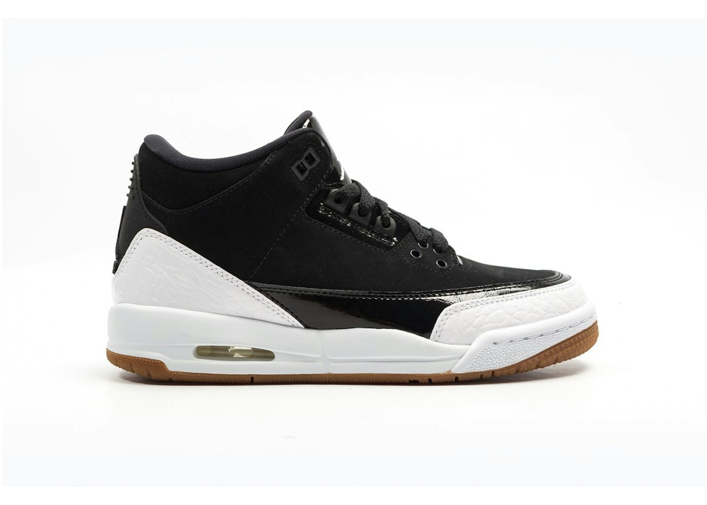 Jordan 3 Retro Black White Gum Gs 022 Jordan 3 Retro Black White Gum Gs 022