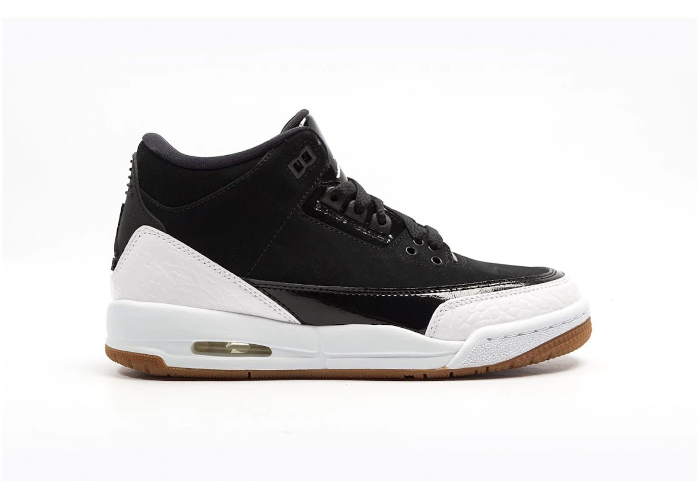 Air jordan retro 3 black and white Clearance