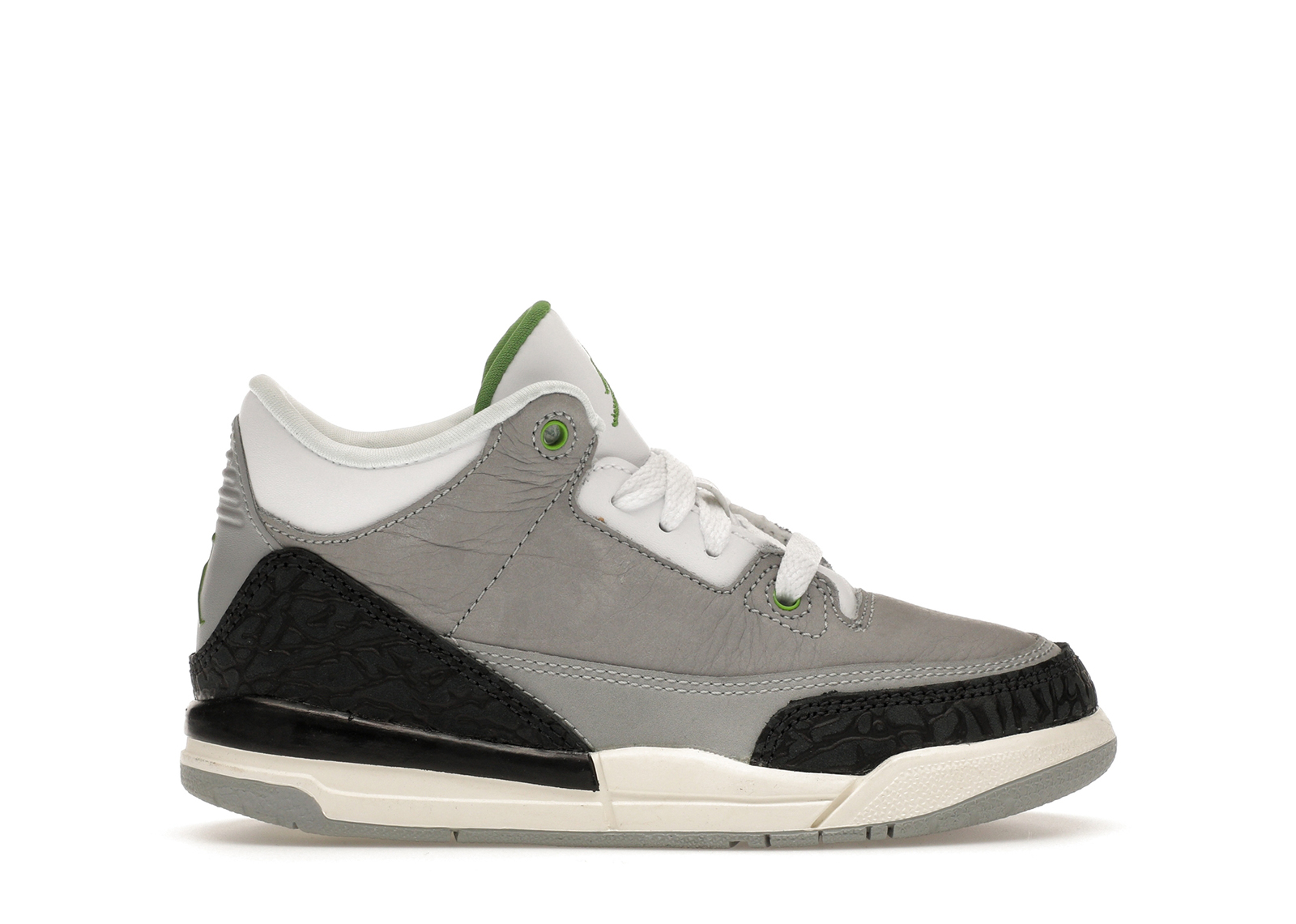 Jordan 3 Retro Chlorophyll (PS) Kids' - 429487-006 - US