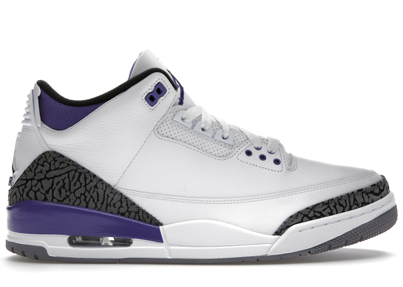 Jordan 3 Retro Dark Iris Men's - CT8532-105 - US