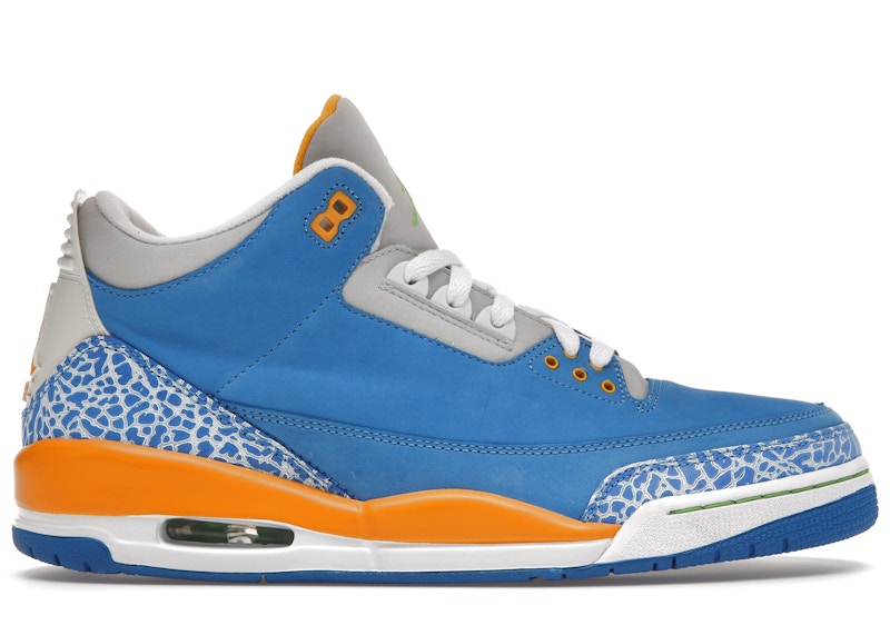 jordan 3s blue and white