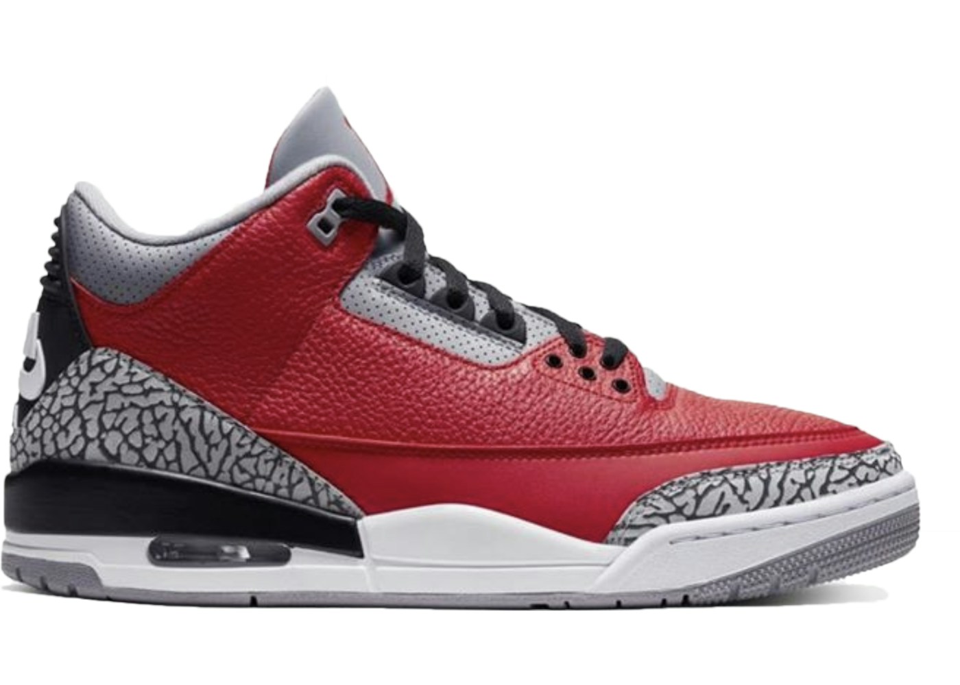Jordan 3 Retro Fire Red Cement Nike Chi Cu2277 600 Jordan 3 Retro Fire Red Cement Nike Chi Cu2277 600
