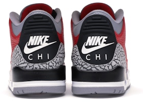 Jordan 3 Retro Fire Red Cement Nike Chi Cu2277 600 Jordan 3 Retro Fire Red Cement Nike Chi Cu2277 600