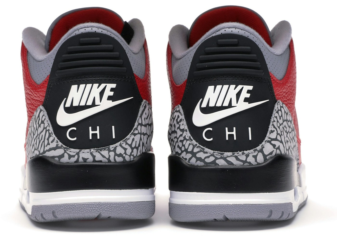 Jordan 3 Retro Fire Red Cement Nike Chi Cu2277 600 Jordan 3 Retro Fire Red Cement Nike Chi Cu2277 600