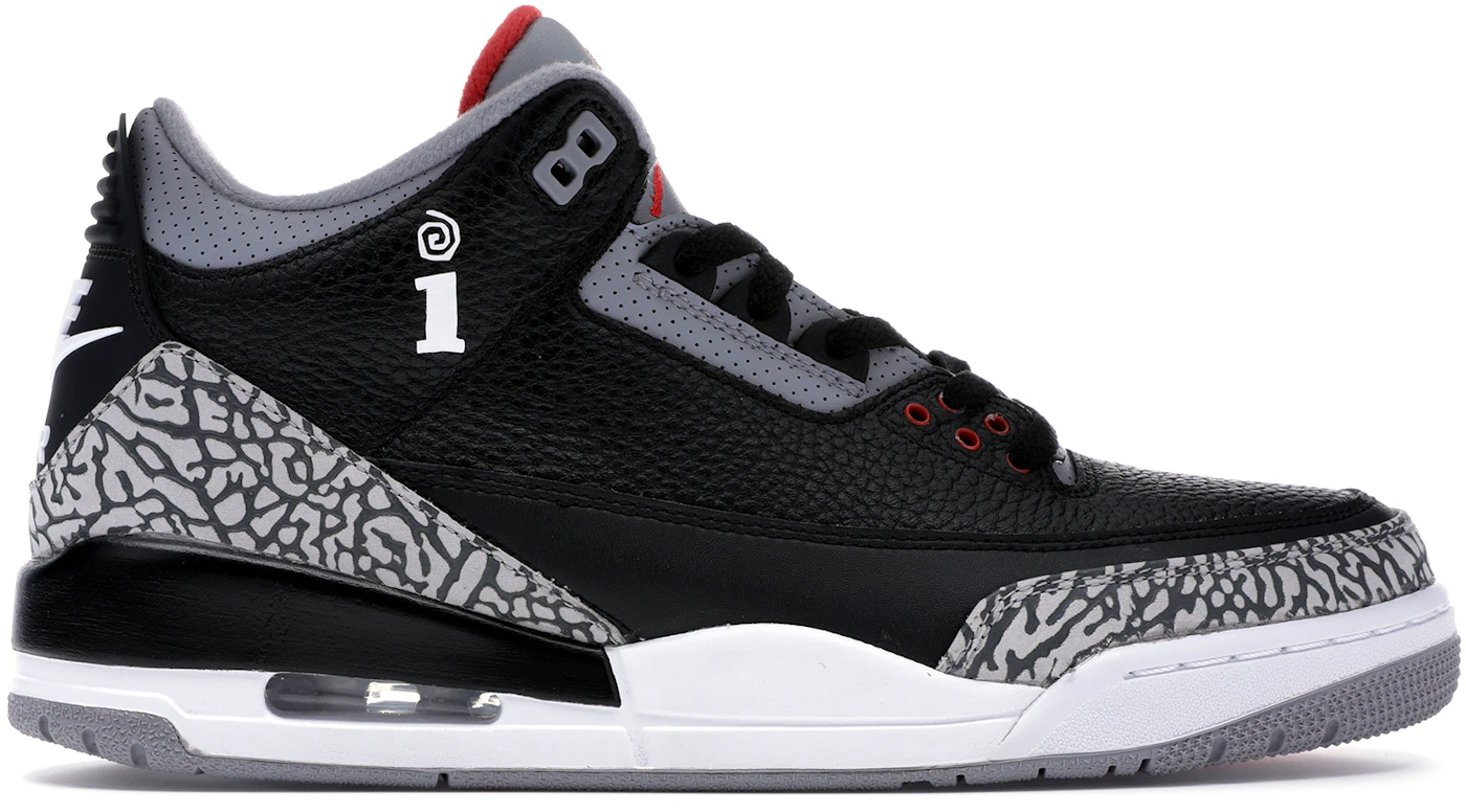 Jordan 3 Retro Interscope Records Black Cement Men's - Sneakers - US