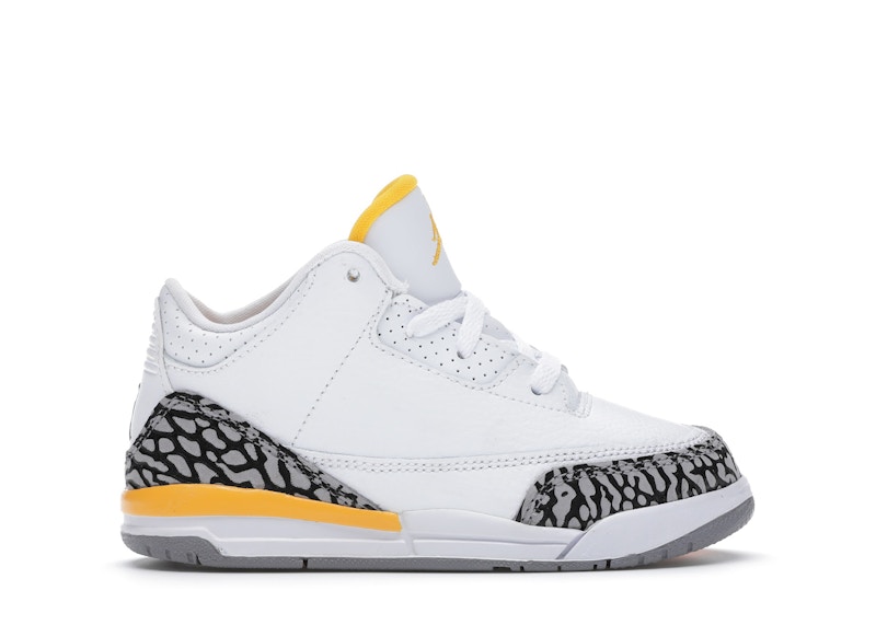 Jordan 3 Retro Laser Orange (TD) Toddler - 654964-108 - US